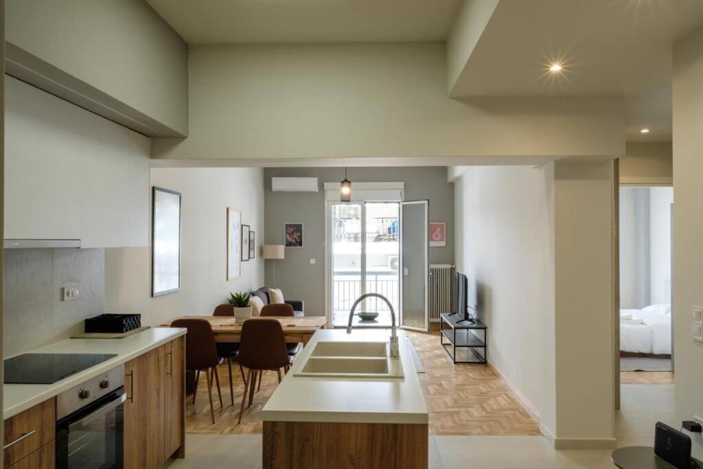 Ferienwohnung Modern Pangrati Flat! Athen Exterior foto