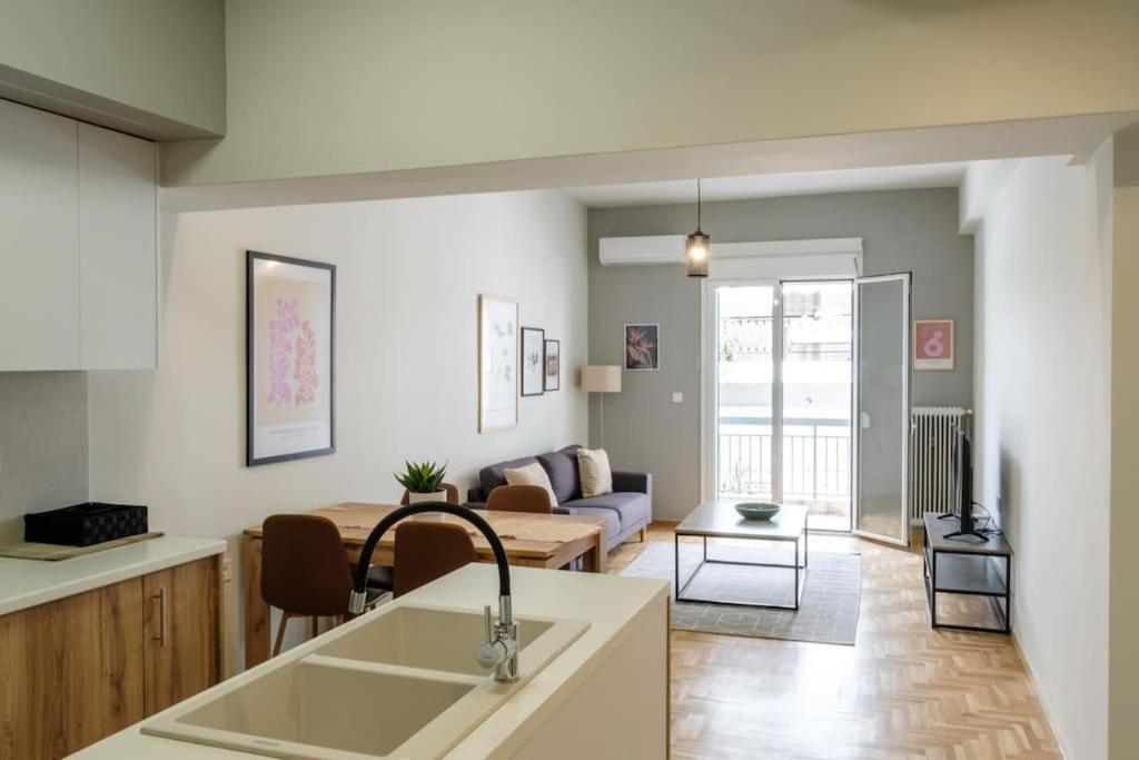Ferienwohnung Modern Pangrati Flat! Athen Exterior foto